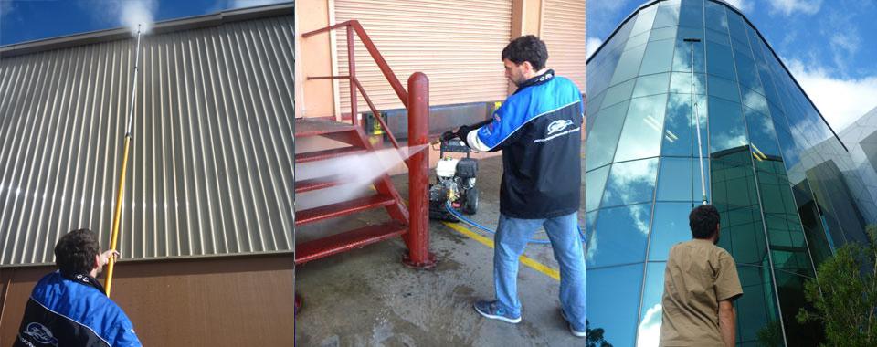 Water Blasting at Scorsby